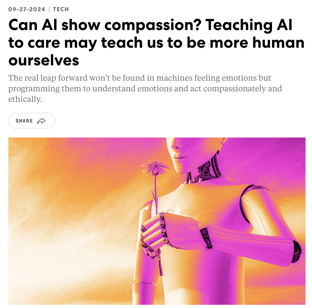 Teach our machines